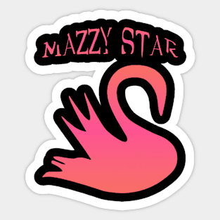 mazzy star art visual Sticker